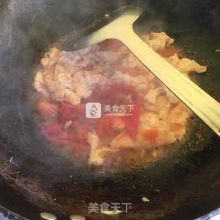 西红柿炒鸡蛋的做法步骤:9