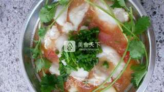 番茄鱼片的做法步骤:7
