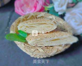 千层酥饼的做法步骤:14