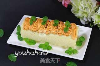 南瓜蛋糕卷的做法步骤:14