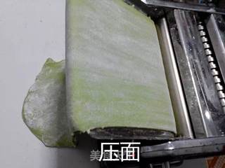 酱香菠菜面条的做法步骤:7