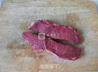 开胃嫩牛里脊的做法步骤:3
