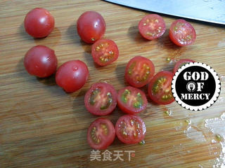 上班族的精力早餐=剩米饭的华丽转身韭菜鸡蛋番茄泡饭的做法步骤:4