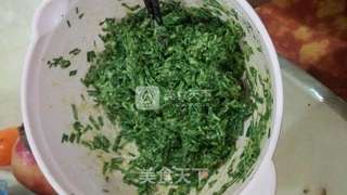 韭菜丸子的做法步骤：3