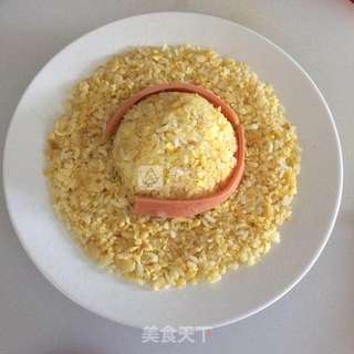 小草帽蛋炒饭的做法步骤:12