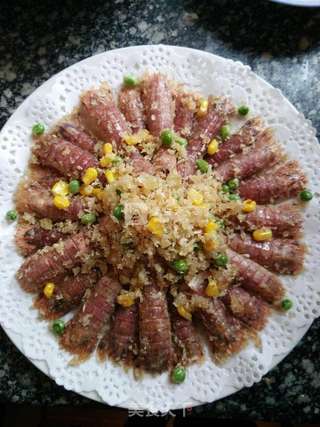 避风塘皮皮虾,虾爬子,虾蛄,濑尿虾的做法步骤:11