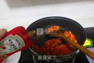酸甜下饭菜-茄汁花椰菜的做法步骤:5