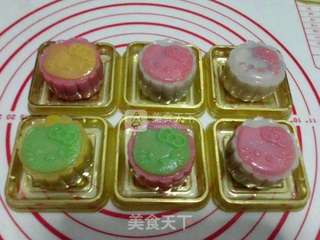 果味冰皮月饼的做法步骤:43