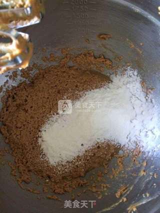 豆沙磅蛋糕的做法步骤:5