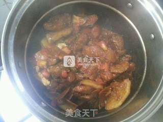 番茄排骨面的做法步骤:11