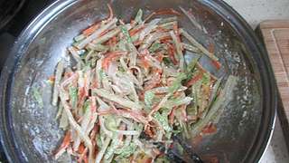 胡萝卜藕饼----诱人食欲的早餐饼的做法步骤:8