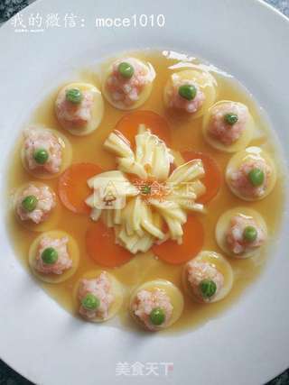 小策海鲜今日菜谱:虾仁玉子豆腐,日本豆腐的做法步骤:7