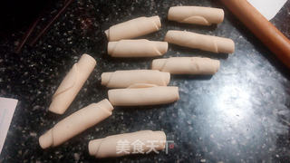 荷花酥的做法步骤:13