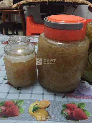 蜂蜜柚子茶的做法步骤:14