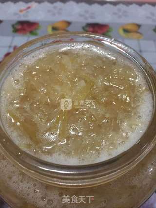 蜂蜜柚子茶的做法步骤:13