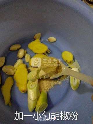 微波炉烤葱油鸡的做法步骤:8