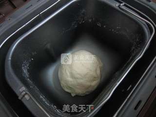 葱香火腿花卷的做法步骤:5