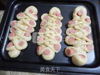 香肠面包的做法步骤:12