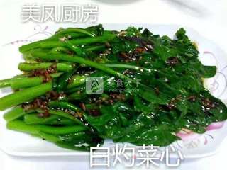 白灼菜心的做法步骤:18
