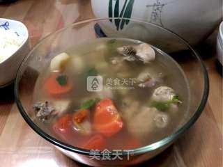 板栗鸡汤的做法步骤:5