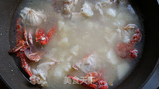 梭子蟹土豆泥的做法步骤:7
