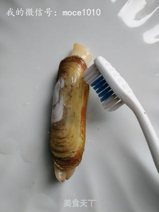 小策海鲜今日菜谱:葱爆蛏子的做法步骤:2