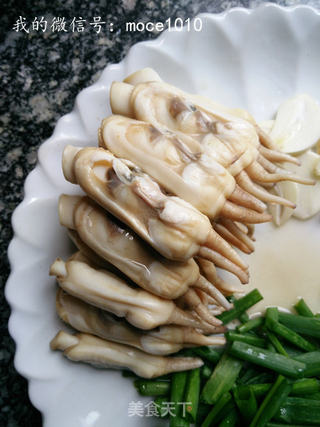 小策海鲜今日菜谱:葱爆蛏子的做法步骤:6