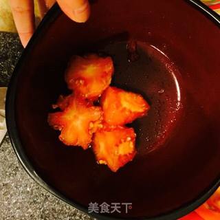 番茄西红柿盅的做法步骤:4