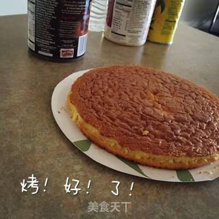 超简单黑森林夹心蛋糕的做法步骤:9