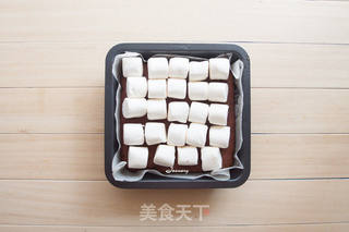 棉花糖布朗尼的做法步骤:9