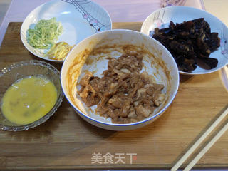 木须肉的做法步骤:4