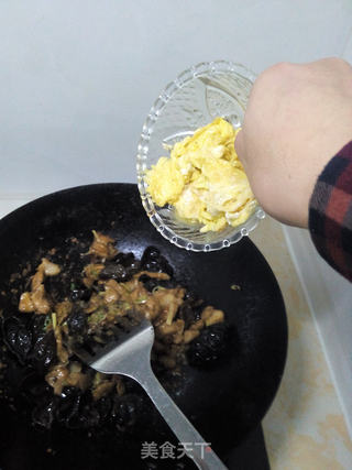 木须肉的做法步骤:9