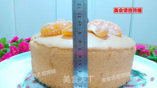 橙汁戚风蛋糕的做法步骤:8