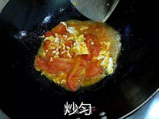 西红柿炒鸡蛋的做法步骤:13