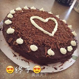 超简单黑森林夹心蛋糕的做法步骤:16