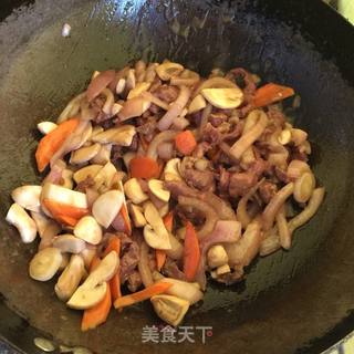 洋葱炒牛肉的做法步骤:8