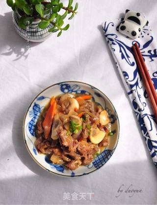 洋葱炒牛肉的做法步骤:12
