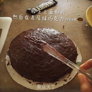 超简单黑森林夹心蛋糕的做法步骤:12