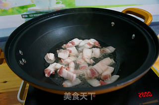 干锅香辣花菜的做法步骤:7