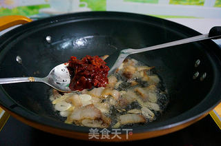 干锅香辣花菜的做法步骤:8
