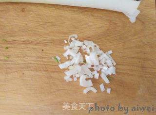 咖喱米饭炒馍花的做法步骤:4