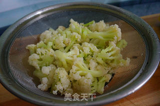 干锅香辣花菜的做法步骤:6