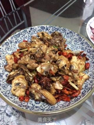 辣子鸡的做法步骤：8