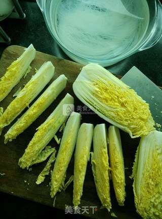 蒜蓉粉丝娃娃菜——献给父母的做法步骤:2