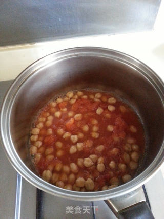 茄汁鹰嘴豆的做法步骤:3