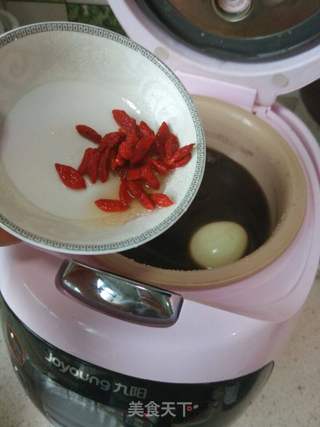 鸡蛋红豆糖水的做法步骤:6