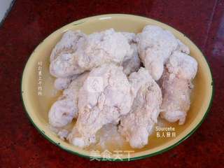 香辣炸鸡根的做法步骤:4
