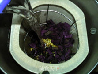 紫薯豆浆的做法步骤:7