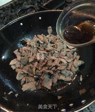 塞外脆脆牛肉香的做法步骤:8