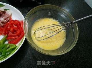 平底锅之披萨鸡蛋饼的做法步骤:3